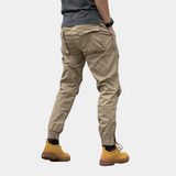 Pantalon Cargo Jogger à Plis Structurés