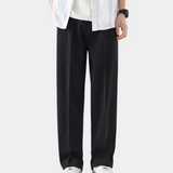 Pantalon Large à Taille Élastique