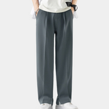 Pantalon Large à Taille Élastique