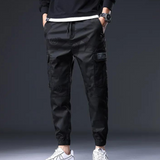Pantalon Cargo Jogger Camouflage Géométrique