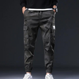 Pantalon Cargo Jogger Camouflage Géométrique