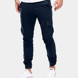 Pantalon Cargo Jogger Ajusté Multipoches