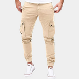 Pantalon Cargo Jogger Ajusté Multipoches