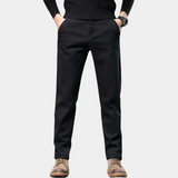 Pantalon Chino Effet Délavé Coupe Ajustée