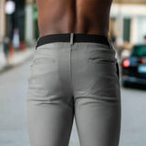 Pantalon Fuselé Urbain à Coupe Ajustée