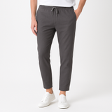 Pantalon À Cordon Ajusté De Voyage Blanc Homme