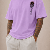 T-Shirt Homme à Motif Brodé