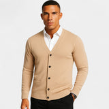 Gilet Homme Col V Boutonné