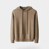 Sweat à capuche homme en 100% laine mérinos – Design ample et minimaliste