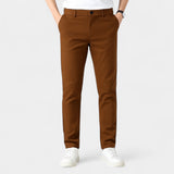 Pantalon homme coton slim - Jambe droite casual
