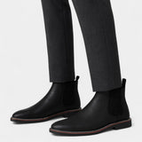 Bottines Chelsea homme cuir vachette – style vintage