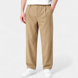 Pantalon homme business casual oversize – Coupe légère et décontractée