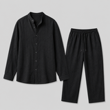 Ensemble Homme Chemise et Pantalon en Lin