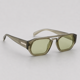 Lunettes de soleil rectangulaires homme verres teintés