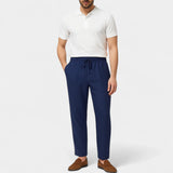Pantalon en lin – coupe Riviera décontractée