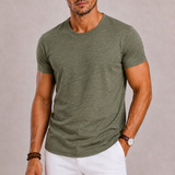 T-Shirt Homme Col Rond Coupe Ajustée