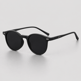 Lunettes de soleil rondes homme en polycarbonate