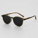 Lunettes de soleil rondes homme en polycarbonate
