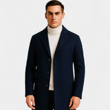 Manteau homme coton casual – Style coupe-vent mi-long
