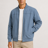 Cardigan Homme Zippé en Maille Fine