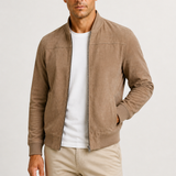 Cardigan Homme Zippé en Maille Fine