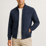 Cardigan Homme Zippé en Maille Fine