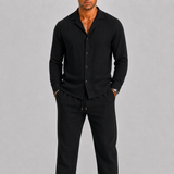 Ensemble Homme Chemise et Pantalon en Lin