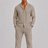 Ensemble Homme Chemise et Pantalon en Lin