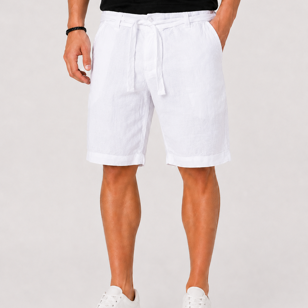 Short Homme Décontracté à Taille Élastique