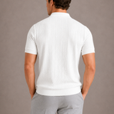 Polo Homme Tricoté à Manches Courtes