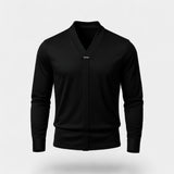 Chemise col V homme coton mélangé – coupe minimaliste infroissable