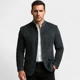 Blazer pour homme en velours côtelé – style décontracté