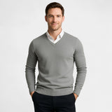Pull Homme Col V en Maille