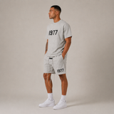 Ensemble d'Été Premium pour Hommes Blanc Cassé – Coton Doux, Surdimensionné et Élégant