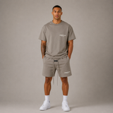 Ensemble d'été Premium pour Homme Vert – Coton Doux, Oversized et Style Intemporel