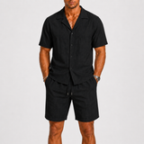 Ensemble Homme Chemise à Manches Courtes et Short