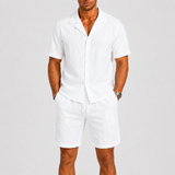 Ensemble Homme Chemise à Manches Courtes et Short