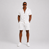 Ensemble Homme Chemise à Manches Courtes et Short
