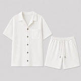 Ensemble Homme Chemise à Manches Courtes et Short