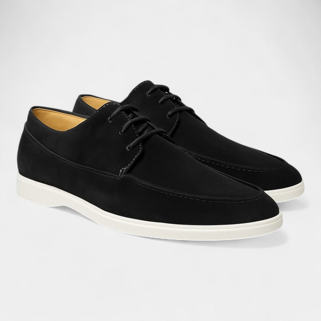 Mocassins homme en daim à lacets – Style décontracté quotidien