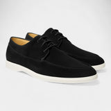 Mocassins homme en daim à lacets – Style décontracté quotidien