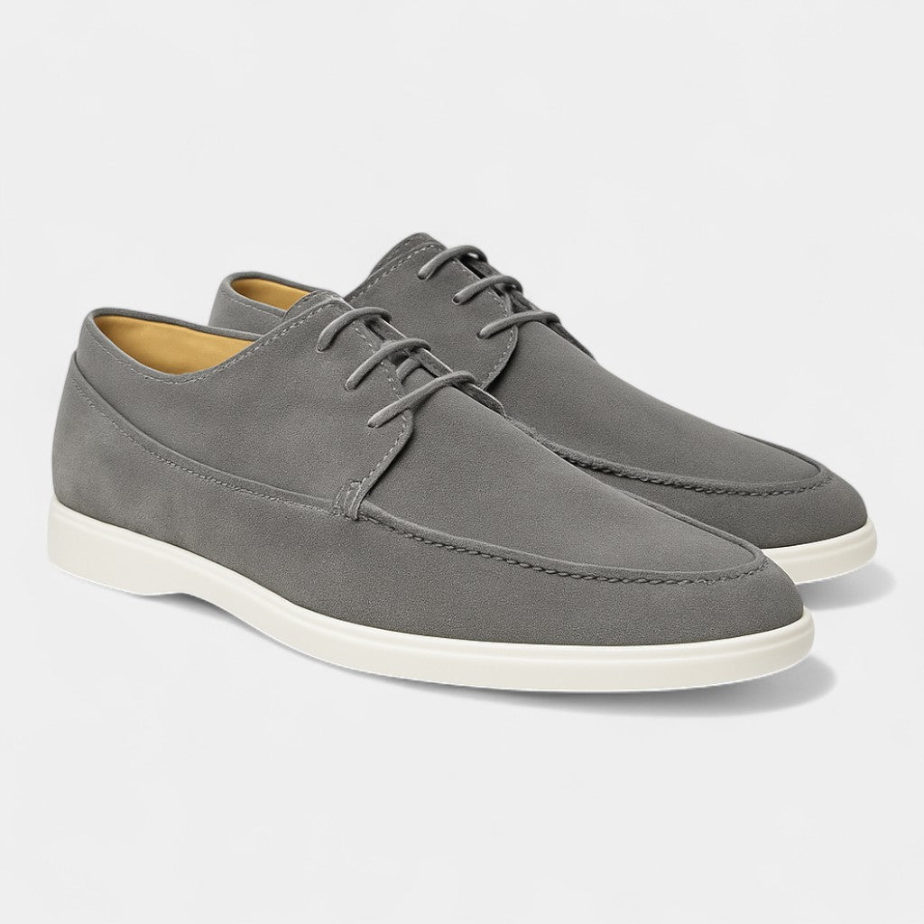 Mocassins homme en daim à lacets – Style décontracté quotidien