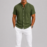 Ensemble Homme Chemise à Manches Courtes et Pantalon