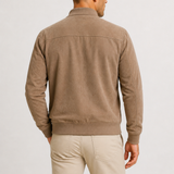 Cardigan Homme Zippé en Maille Fine