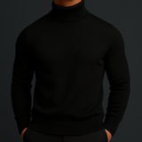 Pull Homme Col Roulé en Maille