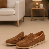 Mocassins Slip-On Effet Patiné