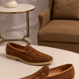 Mocassins Slip-On Effet Patiné