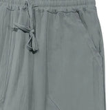 Pantalon Ample à Taille Élastique et Cordon