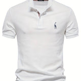 Polo Classique à Col Boutonné