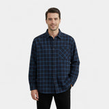 Chemise Casual Homme en Matière Technique – Coupe Ample à Revers